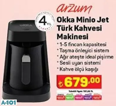 ARZUM JET TÜRK KAHVESİ MAKİNESİ ARZUM JET TÜRK KAHVESİ MAKİNESİ